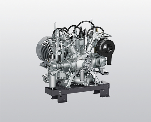 BAUER Hochdruck Kompressor IB 23 wassergekühlt