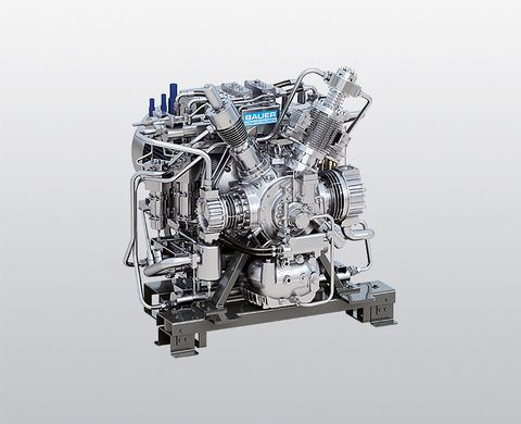 BAUER GB 26.1 water-cooled, high-pressure compressor